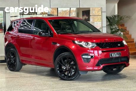 Red 2017 Land Rover Discovery Sport Wagon SD4 (177KW) HSE Luxury 5 Seat`