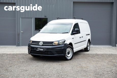 White 2019 Volkswagen Caddy Commercial 2KN Maxi TSI220 Auto MY19