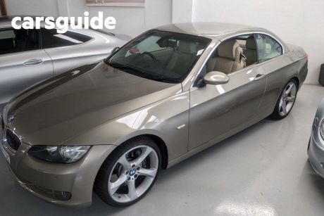 Gold 2008 BMW 335I Convertible
