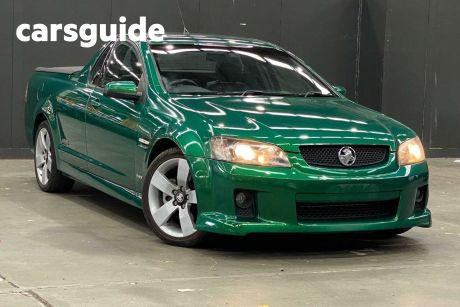 Green 2010 Holden Commodore Utility SS-V