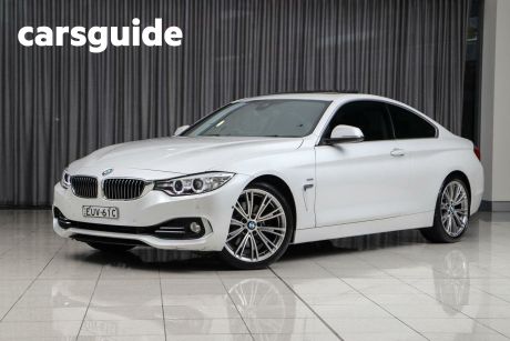 White 2017 BMW 430I Coupe Luxury Line