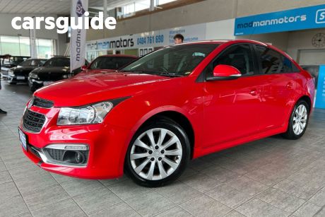 Red 2015 Holden Cruze OtherCar JH Series II SRi Sedan 4dr Spts Auto 6sp 1.6T [MY15]