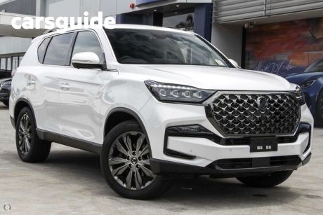 White 2024 Ssangyong Rexton Wagon Ultimate Sport Pack (4WD)