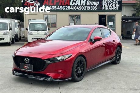 Red 2019 Mazda 3 Hatchback G25 GT