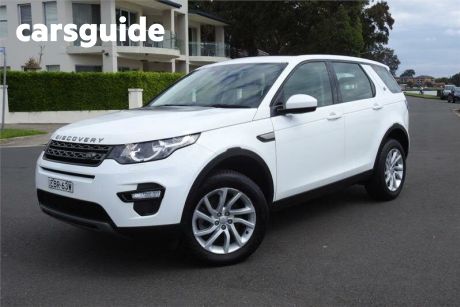White 2019 Land Rover Discovery Sport Wagon TD4 (110KW) SE 5 Seat