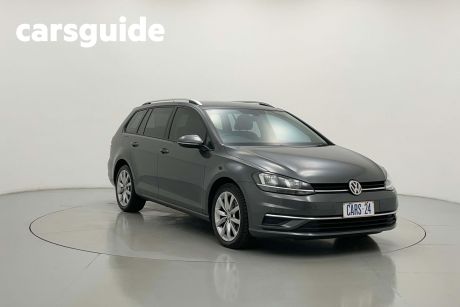 Grey 2018 Volkswagen Golf Wagon 110 TSI Comfortline