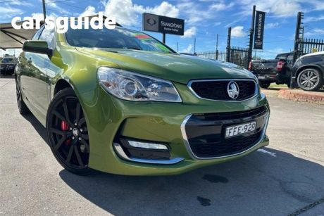 Green 2016 Holden Commodore Sedan SS-V Redline