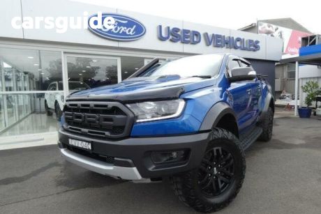 Blue 2018 Ford Ranger Ute Tray