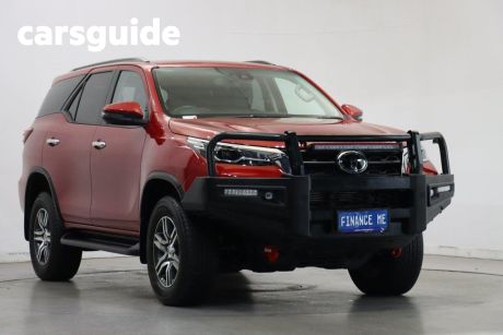 Red 2020 Toyota Fortuner Wagon GXL