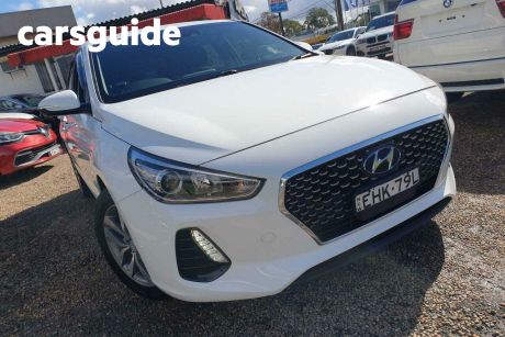 White 2019 Hyundai I30 Hatchback Active Smartsense