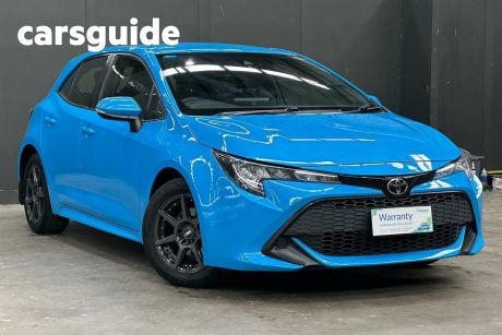 Blue 2018 Toyota Corolla Hatchback Ascent Sport