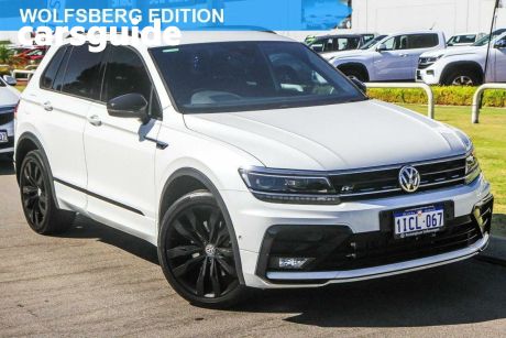 White 2018 Volkswagen Tiguan Wagon Wolfsburg Edition