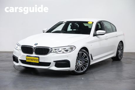 White 2018 BMW 530D Sedan Luxury Line
