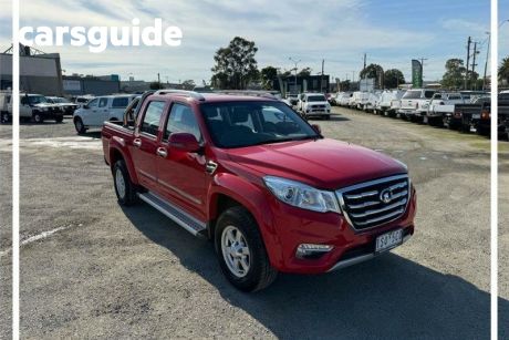 Red 2020 Great Wall Steed Dual Cab Utility (4X4)