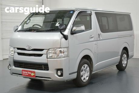 Silver 2016 Toyota HiAce Commercial REGIUS ACE