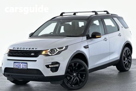 White 2015 Land Rover Discovery Sport Wagon SD4 HSE