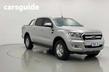 Silver 2017 Ford Ranger Dual Cab Utility FX4 Special Edition