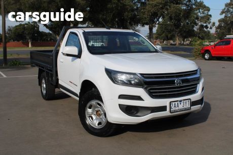 White 2016 Holden Colorado Cab Chassis LS (4X4)