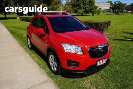 Red 2016 Holden Trax Wagon LS Active Pack