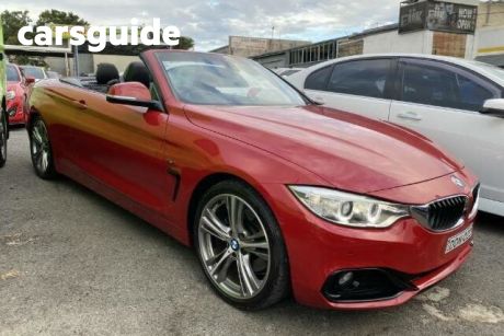 Red 2015 BMW 428I Convertible Sport Line