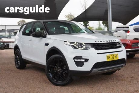 White 2019 Land Rover Discovery Sport Wagon TD4 (132KW) HSE AWD