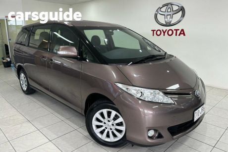 Brown 2019 Toyota Tarago Commercial GLI 2.4LPeople Mover