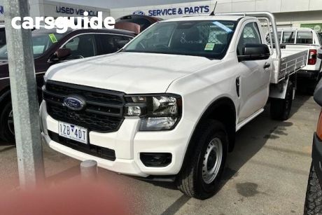 White 2023 Ford Ranger Cab Chassis XL 2.0 (4X4)