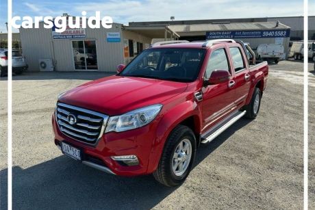 Red 2020 Great Wall Steed Dual Cab Utility (4X4)