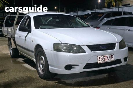 White 2008 Ford Falcon Cab Chassis XL
