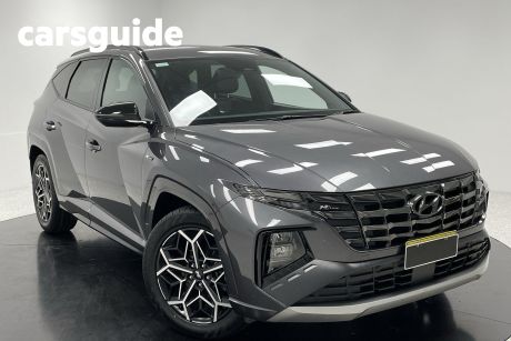 Grey 2022 Hyundai Tucson Wagon Elite N Line (awd)