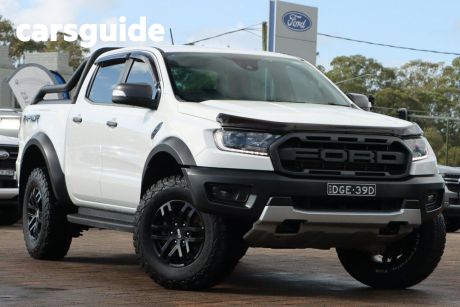 White 2020 Ford Ranger Double Cab Pick Up Raptor 2.0 (4X4)