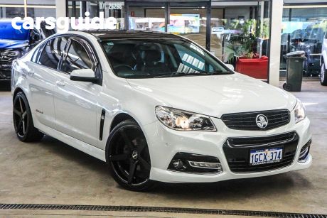 White 2015 Holden Commodore Sedan SV6 Storm