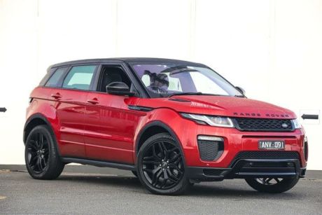 Red 2017 Land Rover Range Rover Evoque Wagon TD4 180 HSE Dynamic