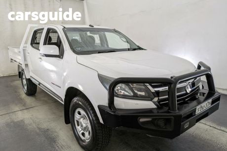 White 2017 Holden Colorado Crew Cab Chassis LS (4X4)