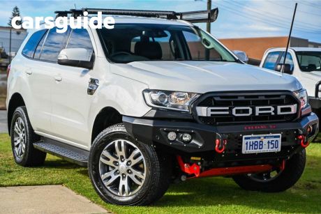 White 2015 Ford Everest Wagon Trend