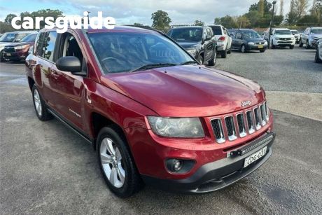 Red 2014 Jeep Compass Wagon Sport (4X2)