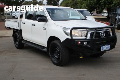 Silver 2018 Toyota Hilux Dual Cab Chassis SR (4X4)