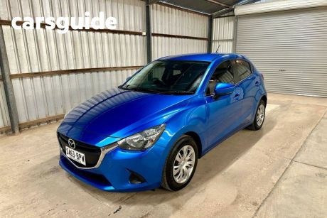 Blue 2017 Mazda 2 Hatchback NEO