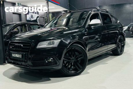 Black 2014 Audi SQ5 Wagon 3.0 TDI Quattro