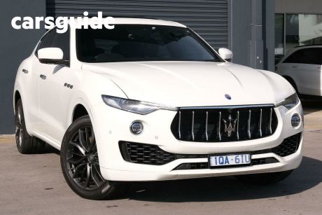 White 2018 Maserati Levante Wagon S