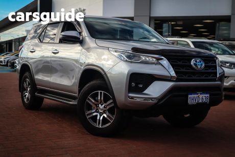 Silver 2022 Toyota Fortuner Wagon GXL