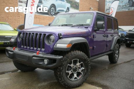 Purple 2023 Jeep Wrangler SUV Unlimited Rubicon