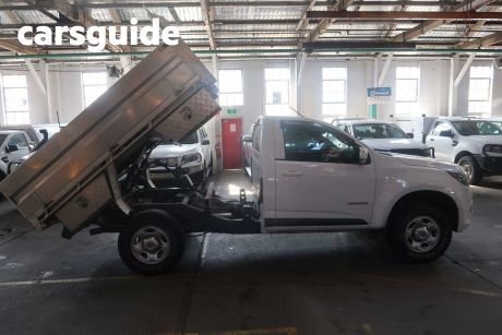 White 2017 Holden Colorado Cab Chassis LS (4X2)