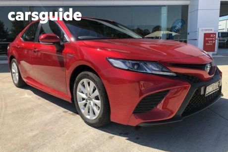 Red 2019 Toyota Camry OtherCar Hybrid