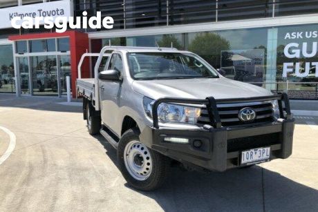 Silver 2019 Toyota Hilux Cab Chassis SR (4X4)
