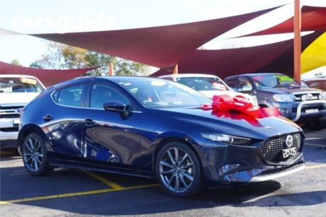 Blue 2019 Mazda 3 Hatchback G20 Evolve