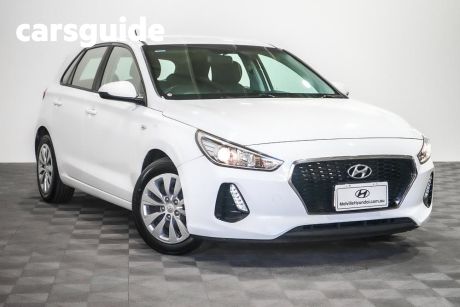 White 2019 Hyundai I30 Hatchback GO