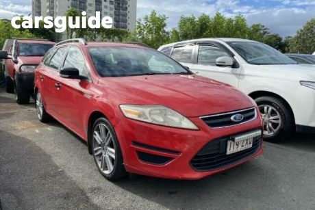 Red 2011 Ford Mondeo Wagon LX