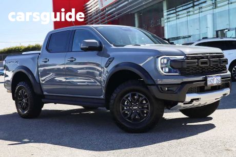 Grey 2023 Ford Ranger Double Cab Pick Up Raptor 3.0 (4X4)