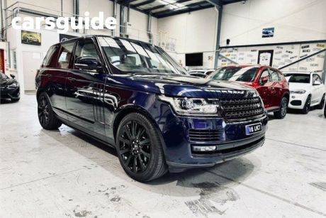 Blue 2016 Land Rover Range Rover Wagon Vogue V6 SC
